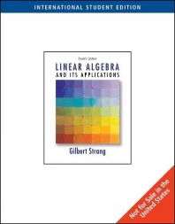  Linear Algebra and Its Applications (International Student Edition)