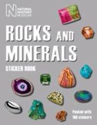 Rocks and Minerals Sticker Book