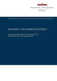  Non Profit Law Yearbook 2010/2011