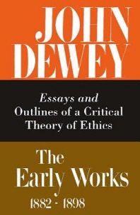  The Early Works of John Dewey, Volume 3, 1882 - 1898