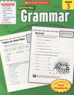  Scholastic Success with Grammar, Grade 3