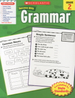  Scholastic Success with Grammar, Grade 2
