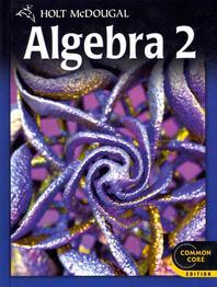  Holt McDougal Algebra 2