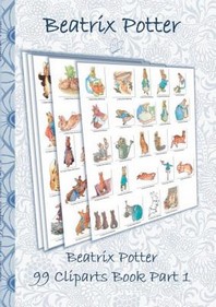  Beatrix Potter 99 Cliparts Book Part 1 ( Peter Rabbit )