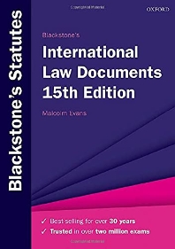  Blackstone's International Law Documents