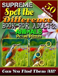  Supreme Spot the Difference Book for Adults