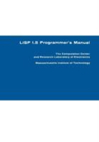  LISP 1.5 Programmer's Manual