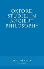  Oxford Studies in Ancient Philosophy Volume