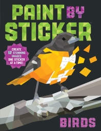  Paint by Sticker: Birds (스티커 아트북 - 새)