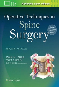  Operative Techniques in Spine Surgery