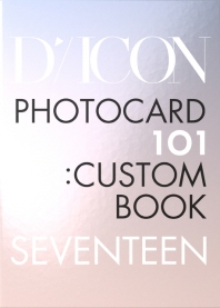  DICON SEVENTEEN PHOTOCARD 101:CUSTOM BOOK 디아이콘 세븐틴 포토카드 커스텀북