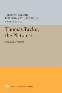  Thomas Taylor, the Platonist