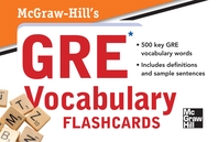  McGraw-Hill's GRE Vocabulary Flashcards