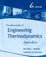  Fundamentals of Engineering Thermodynamics, Appendices