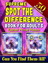  Supreme Spot the Difference Book for Adults