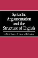  Syntactic Argumentation and the Structure of English