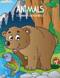  Animals Coloring Book for Kids 2