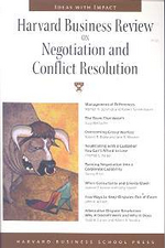  Harvard Business Review on Negotiation and Conflict Resolution