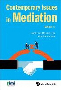  Temporary Issues in Mediation - Volume 1