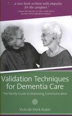  Validation Techniques for Dementia Care