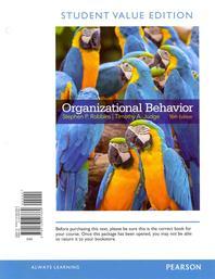  Organizational Behavior, Student Value Edition Plus 2014 Mymanagementlab with Pearson Etext -- Access Card Package