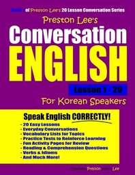 Preston Lee's Conversation English For Korean Speakers Lesson 1 - 20