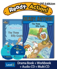  Ready Action. 2: The Three Billy Goats(SB+WB+CDs)