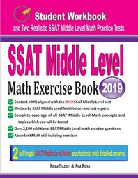  SSAT Middle Level Math Exercise Book