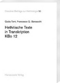  Hethitische Texte in Transkription Kbo 12