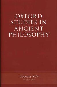  Oxford Studies in Ancient Philosophy, Volume 45