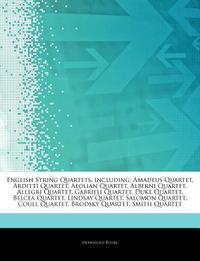  Articles on English String Quartets, Including