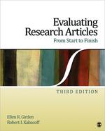  Evaluating Research Articles From Start to Finish