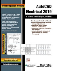  AutoCAD Electrical 2019 for Electrical Control Designers, 10th Edition