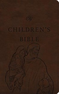  ESV Children's Bible (Trutone, Brown, Let the Children Come Design)