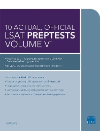 10 Actual, Official LSAT PrepTests Volume V (PrepTests 62-71)