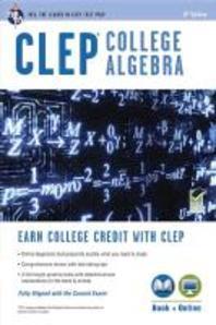  Clep(r) College Algebra Book + Online