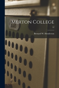 Merton College; 12