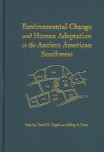  Environmental Change and Human Adaptation in the Ancient American Southwest
