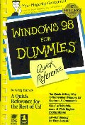  Windows 98 Dummies Quick Reference