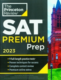  Princeton Review SAT Premium Prep, 2023