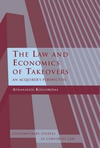  Law and Economics of Takeovers