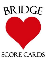  Bridge Score Cards