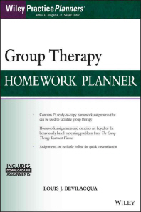  Group Therapy Homework Planner