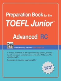 Preparation Book for the TOEFL Junior Test RC: Advanced