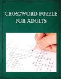  Crossword puzzle for adults