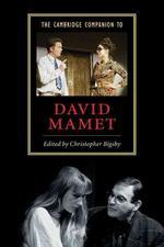  The Cambridge Companion to David Mamet