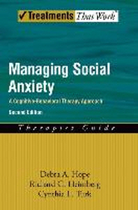  Managing Social Anxiety, Therapist Guide