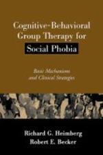  Cognitive-Behavioral Group Therapy for Social Phobia