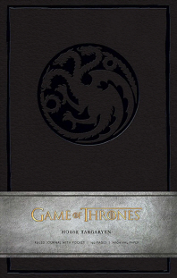  Game of Thrones: House Targaryen Hardcover Ruled Journal (Large)