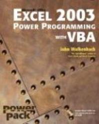  Excel 2003 Power Programming with VBA [With CDROM]